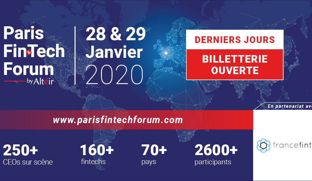 Paris Fintech Forum 2020 • 28 & 29 janvier 2020