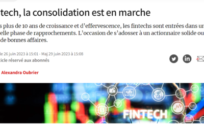 Fintech, consolidation is underway