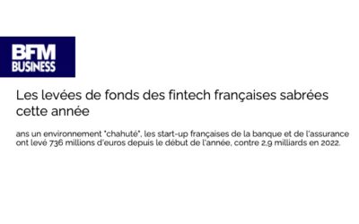 Fundraising by French fintechs slashed this year